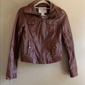 Leather jacket